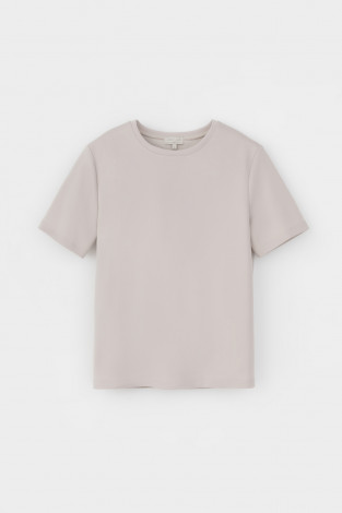 Футболки женские для мам, артикул: ЕВТ 3243, цвет: бежевый - 2 фото