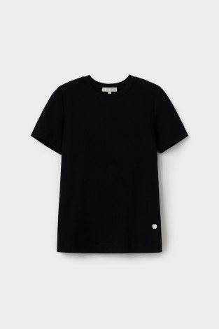 Футболки женские для мам, артикул: ЕВТ 3331, цвет: черный - 2 фото